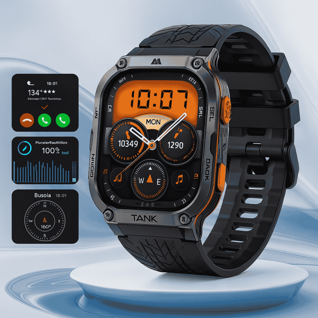 IronWatch – Vojenská technologie na vašem zápěstí