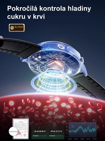 Chytrý hodinky Watch5 s monitorováním zdraví