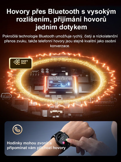 Chytrý hodinky Watch5 s monitorováním zdraví