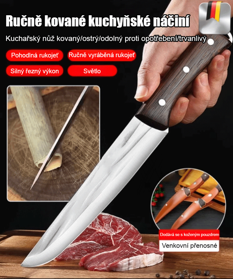 Ruční kované kuchyňské potřeby